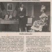 Article presse du 16 mars 2003